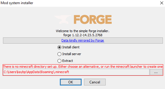 Install Minecraft Forge